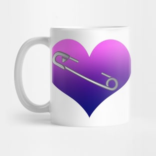 Bi Safety Heart Mug